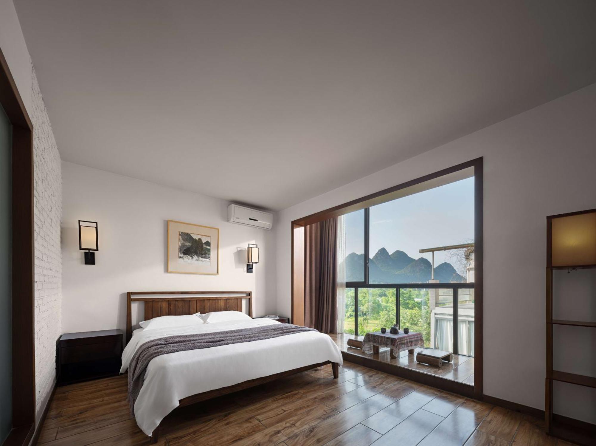 Serene Vale Inn Guilin-Free One Way Pick Up Service To High-Speed Railway Station For 2 Nights Dış mekan fotoğraf