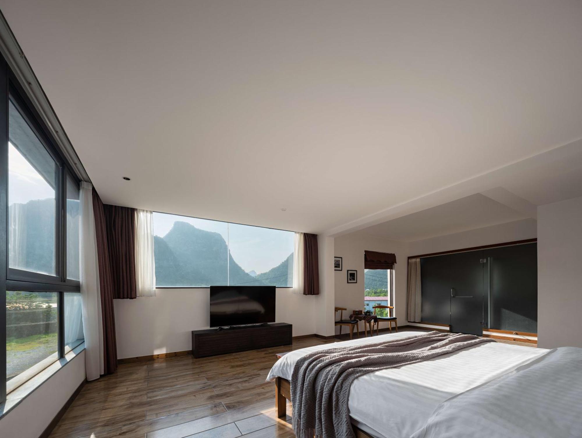 Serene Vale Inn Guilin-Free One Way Pick Up Service To High-Speed Railway Station For 2 Nights Dış mekan fotoğraf