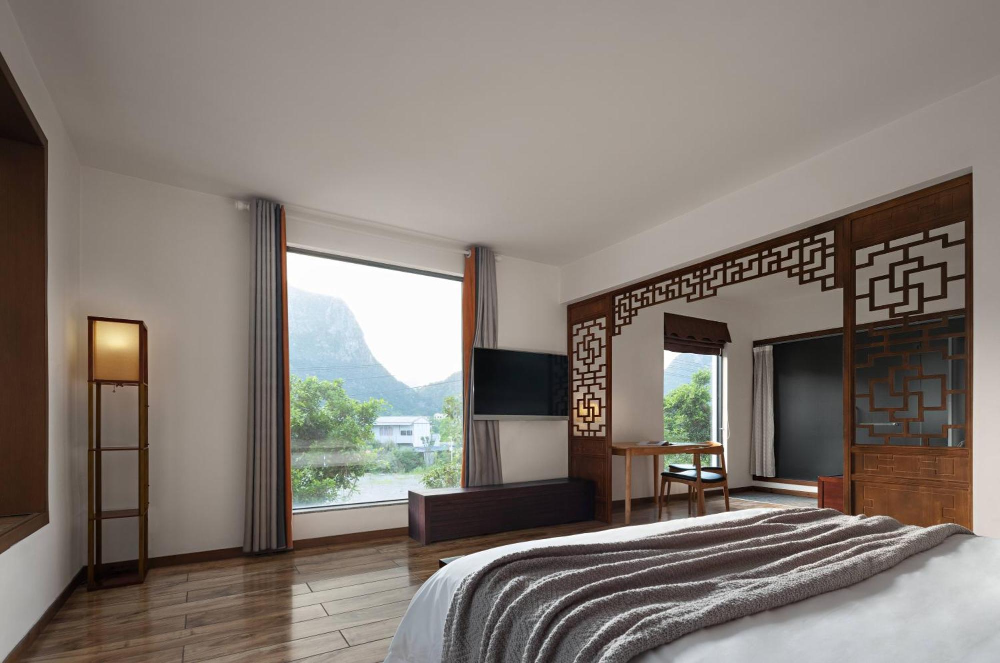 Serene Vale Inn Guilin-Free One Way Pick Up Service To High-Speed Railway Station For 2 Nights Dış mekan fotoğraf